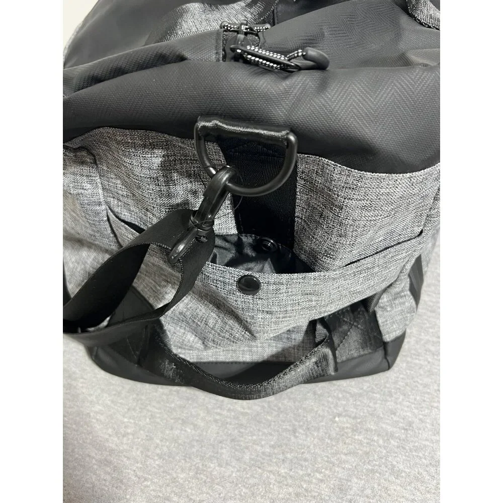 Jordan Duffle Bag Carbon Heather‎ Large Water Resistant Shoe Garage Gym Travel
